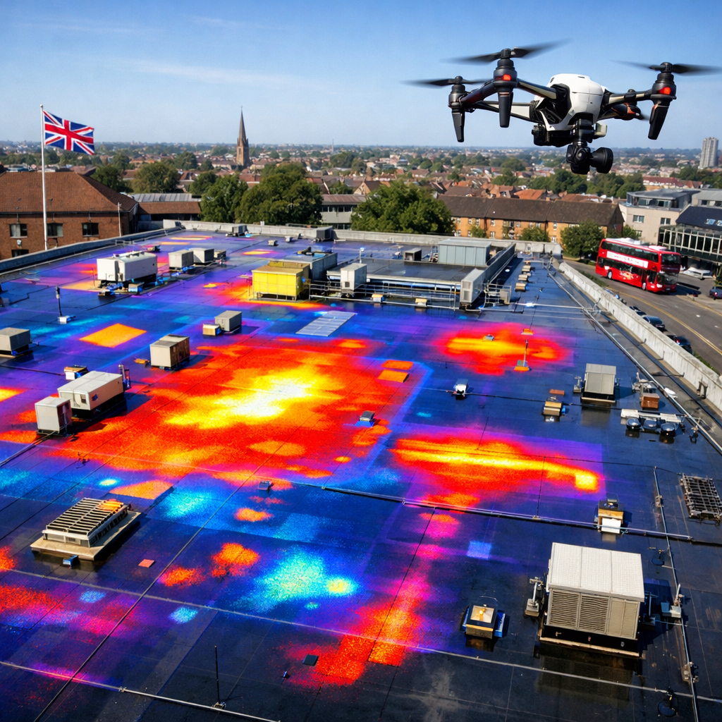 Best Thermal Imaging Leak Detection for Commercial Buildings