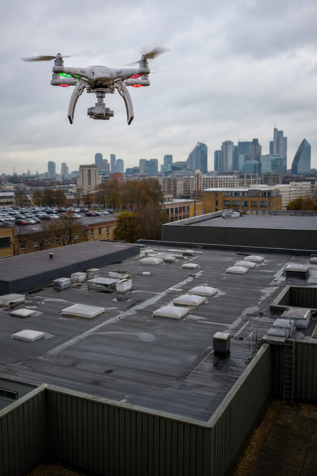6 Essential Drone Survey Company Services for Commercial Buildings
