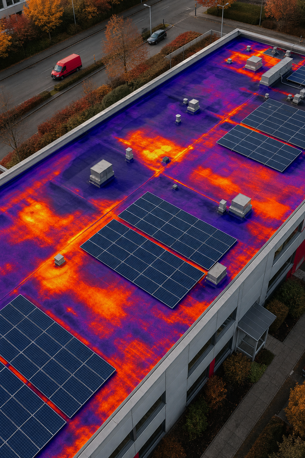 How Does Drone Roof Inspection Work for Commercial Buildings?