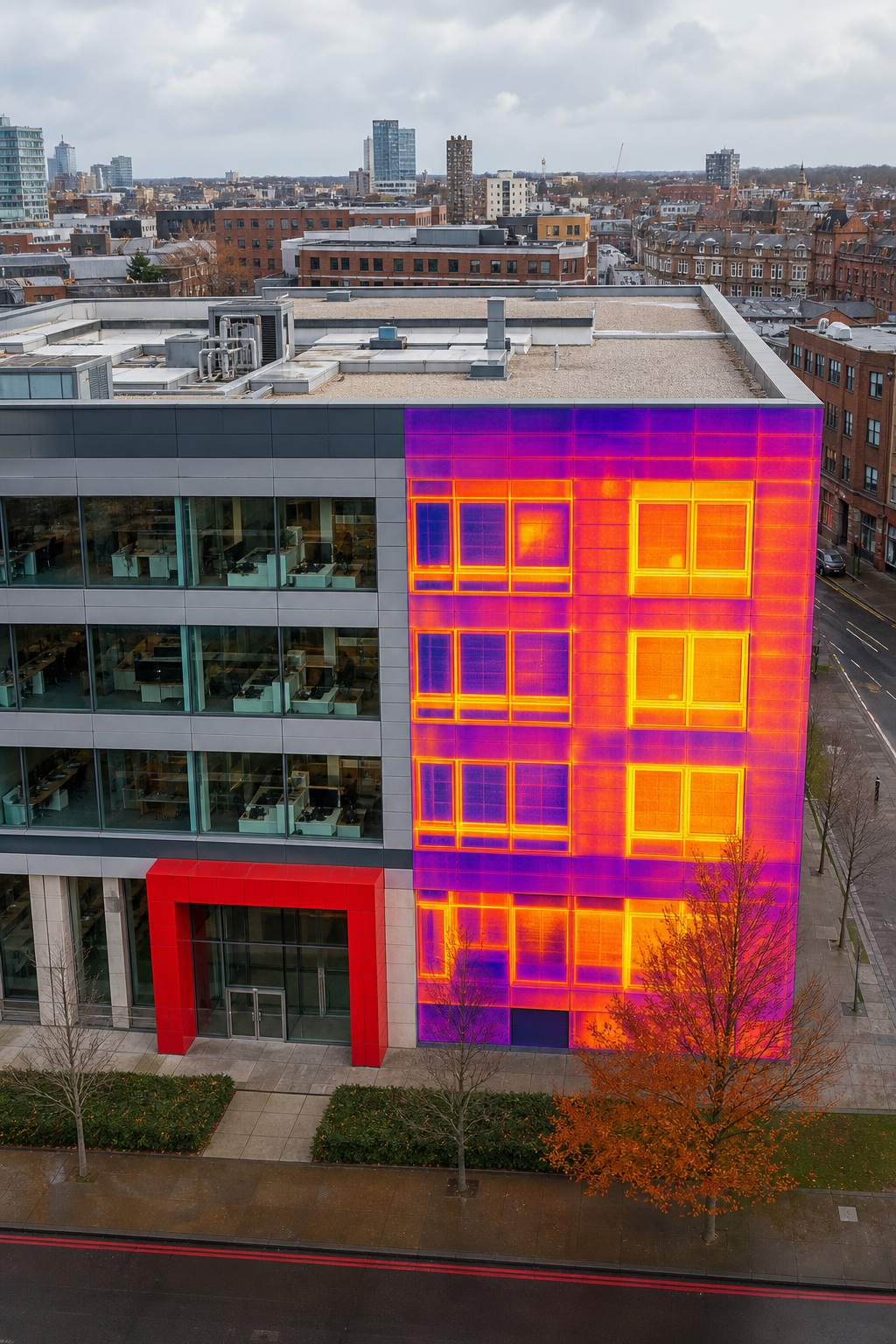 Top Drone Façade Inspection for Commercial Office Buildings UK