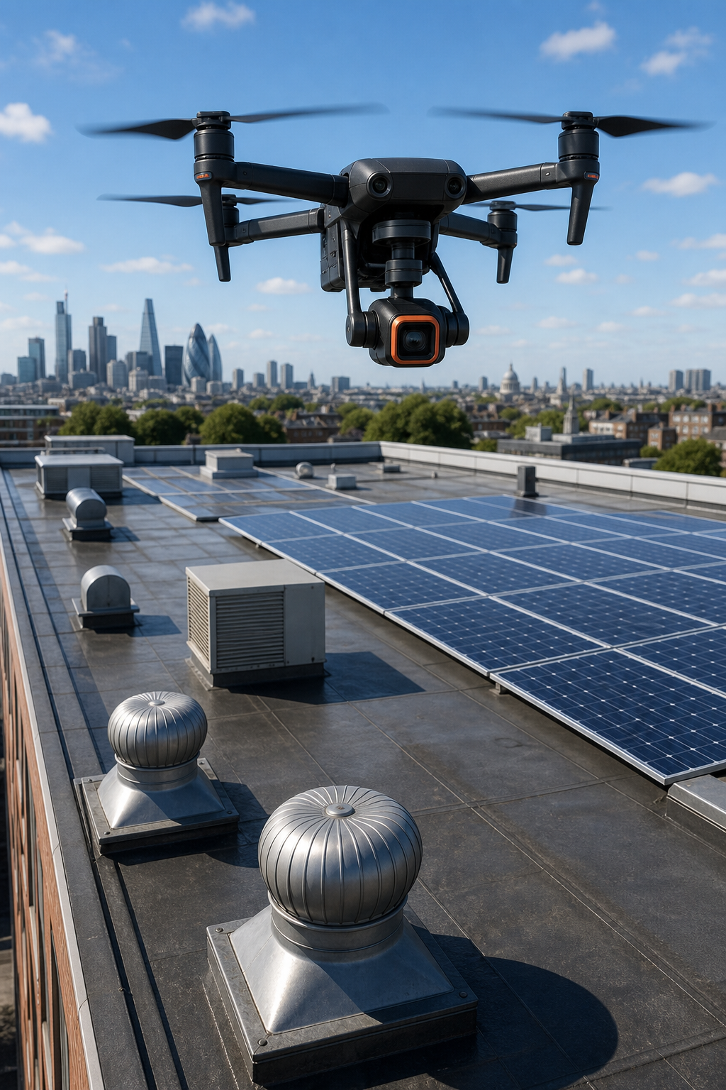 How to Conduct a Commercial Building Drone Roof Inspection