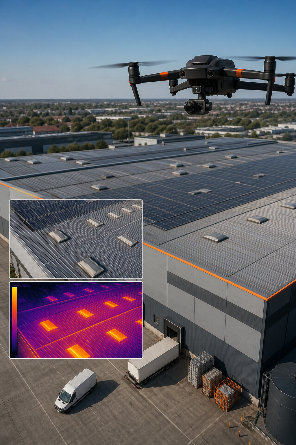 Top Drone Roof Inspection Services for UK Retail Warehouses