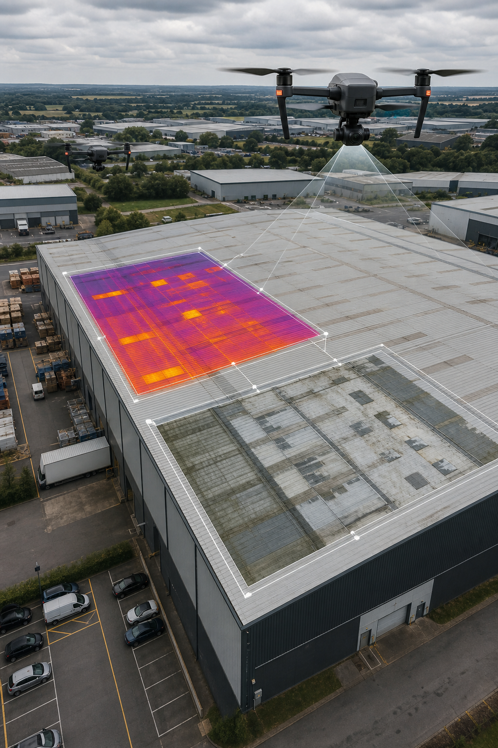Best Commercial Drone Roof Inspection Services in the UK