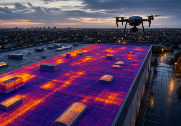 How to Use Thermal Imaging for Roof Leaks: A Commercial Guide