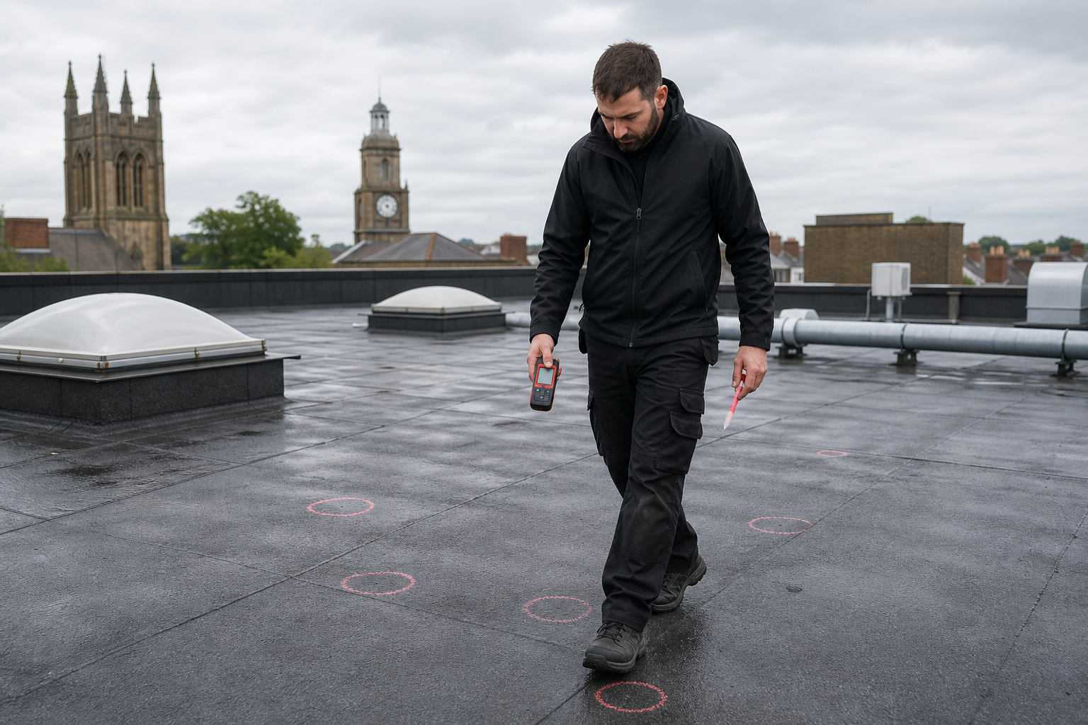 Commercial Flat Roof Inspection: A Step-by-Step Guide