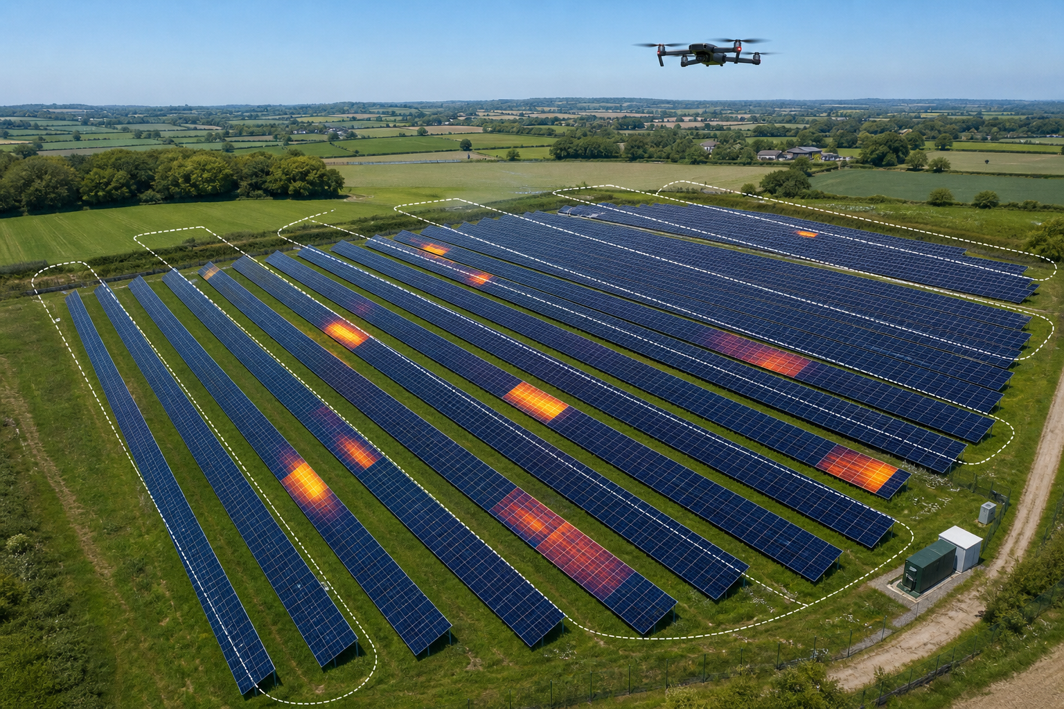 How to Conduct an Aerial Solar Panel Inspection