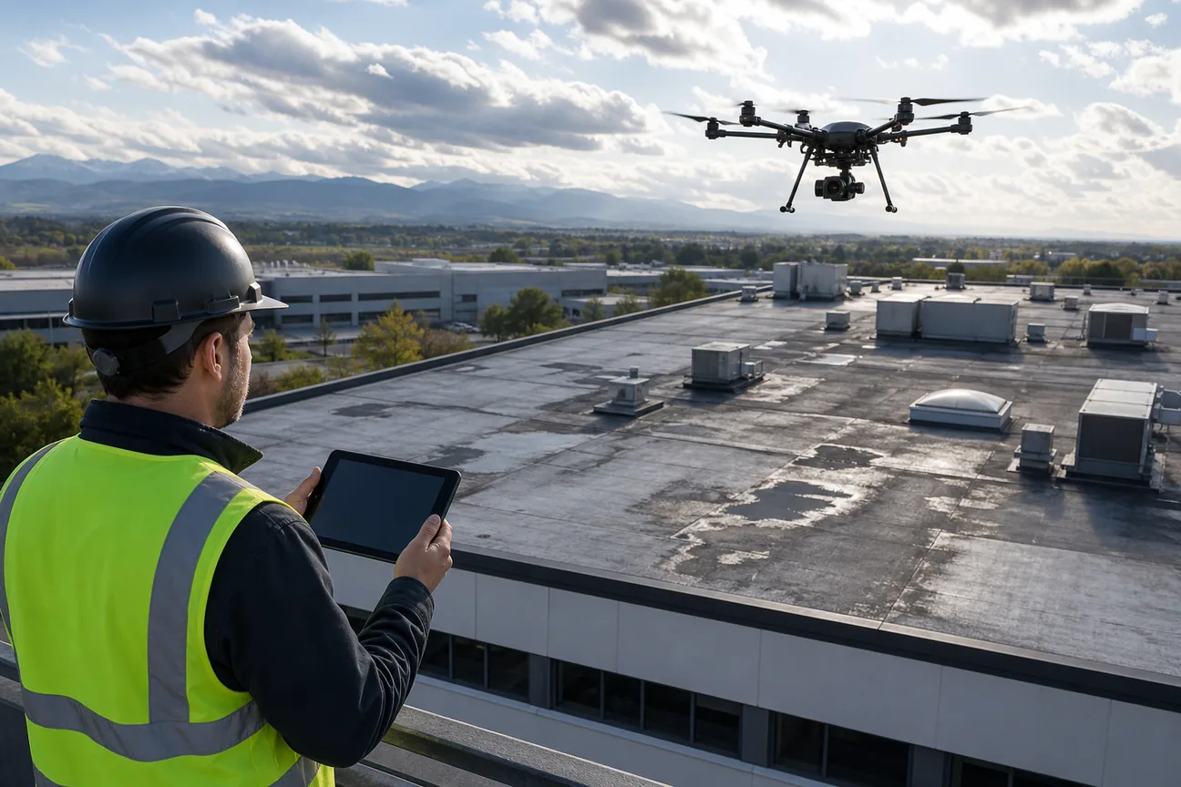 Best Drone Roof Inspection Services for Commercial Defect Mapping
