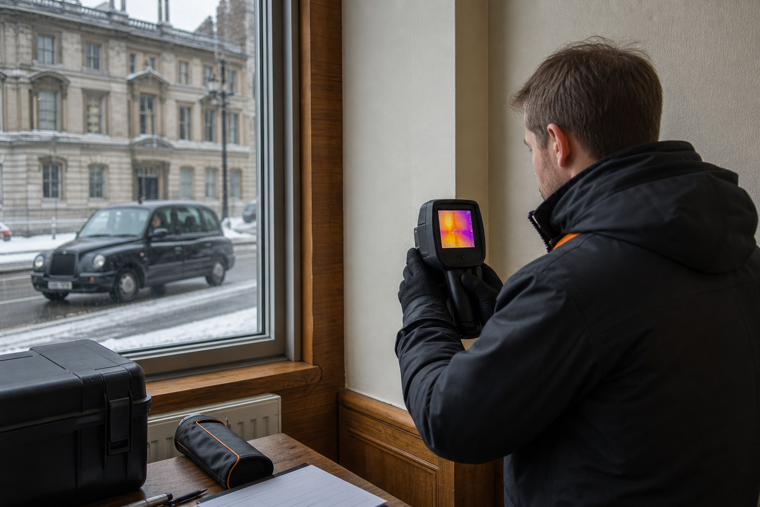 How to Use Cold Bridging Thermal Imaging