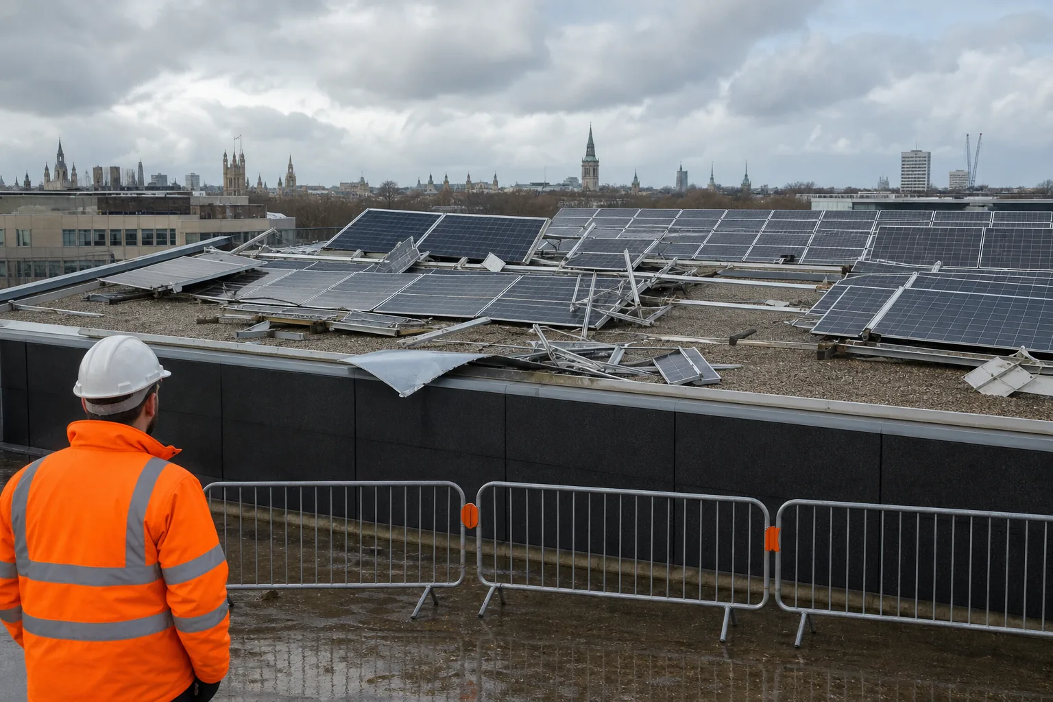How to Assess Solar Panel Damage Safely