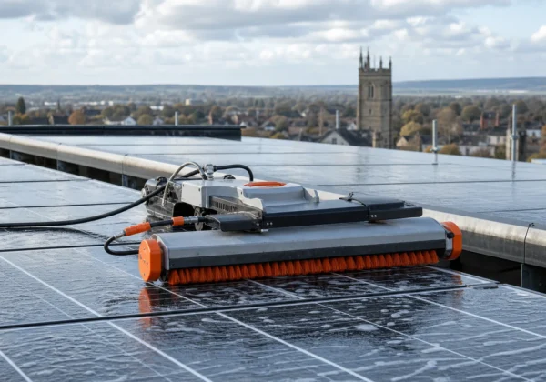 How Solar Panel Cleaning Robots Work and When They Make Sense